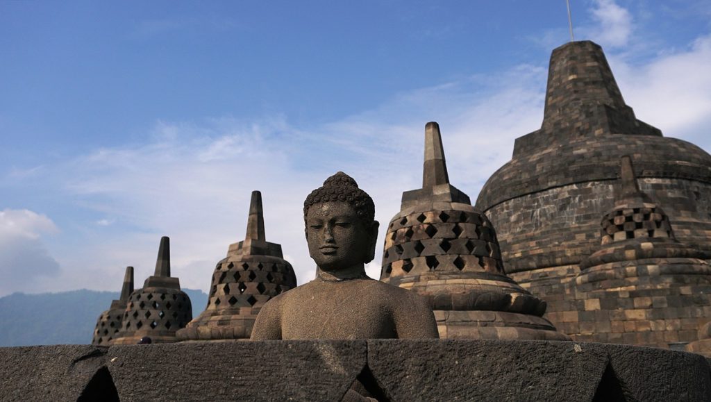 The Buddhistic Temple of Borobudur