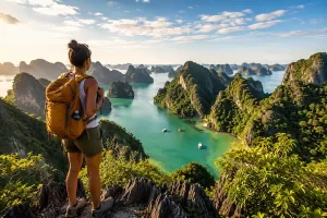 Image for Travel With Insight Home Page showing woman redy ro explore.