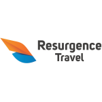 Resurgence Travel logo for travel with insigth card
