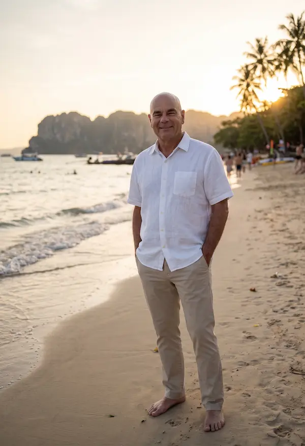 David Hibbins featured for About Travel With Insight located in phuket
