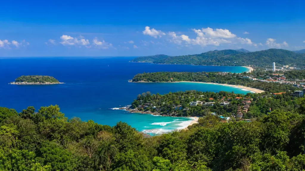 Why visit Phuket? Karon Viewpoint offers breathtaking panoramic views across Kata Noi, Kata and Karon beaches, making it one of Phuket's most iconic viewpoints.