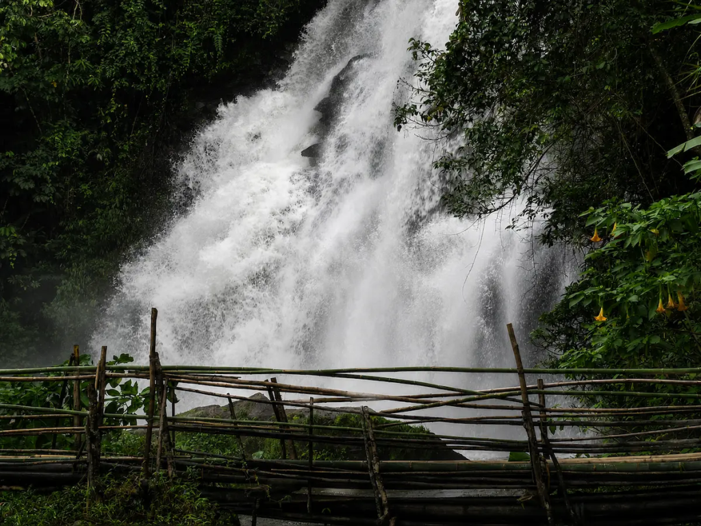 Beautiful Waterfalls In Thailand: Pha Dok Siew Waterfall along the Pha Dok Siew Nature Trail in Doi Inthanon National Park, Chiang Mai.