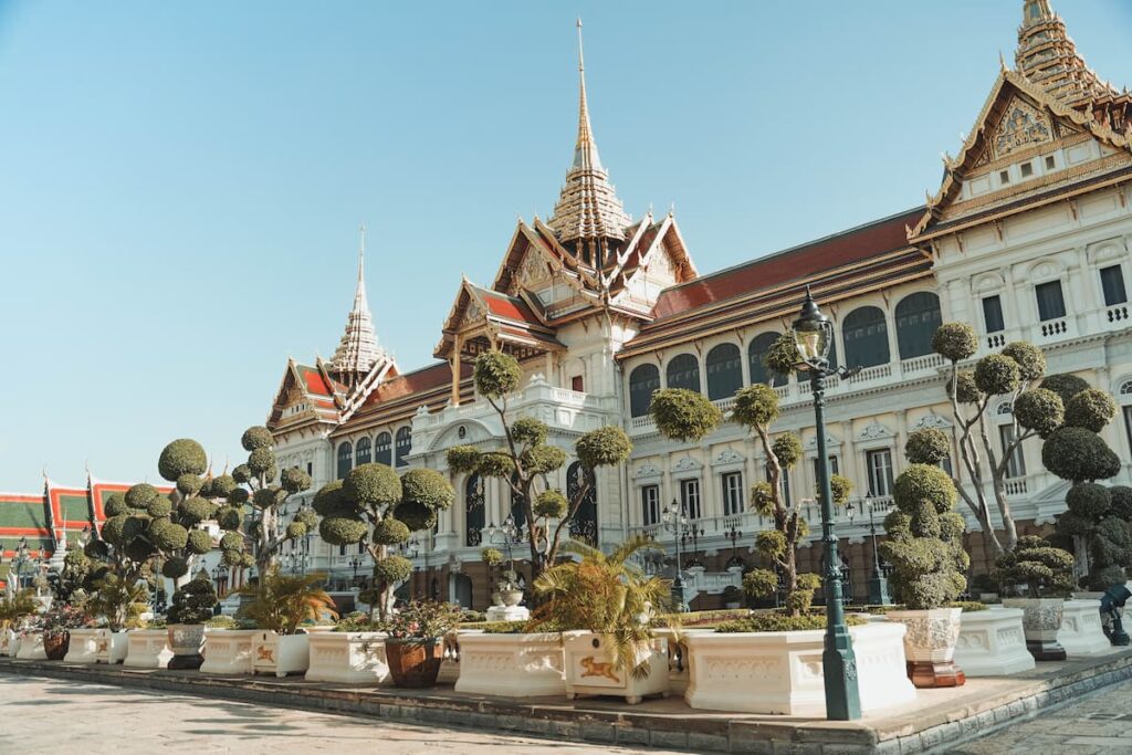 Chakri Maha Prasat Throne Hall at the Grand Palace, one of the must-see attractions in Central Thailand.