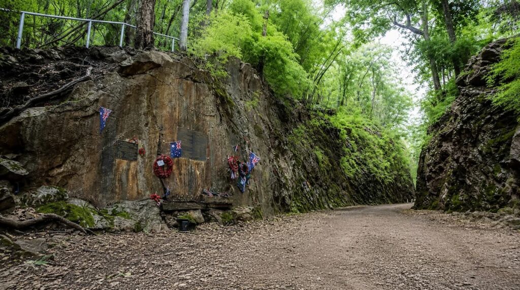 Hellfire Pass memorial cutting in Kanchanaburi, one of the must-see attractions in Central Thailand.