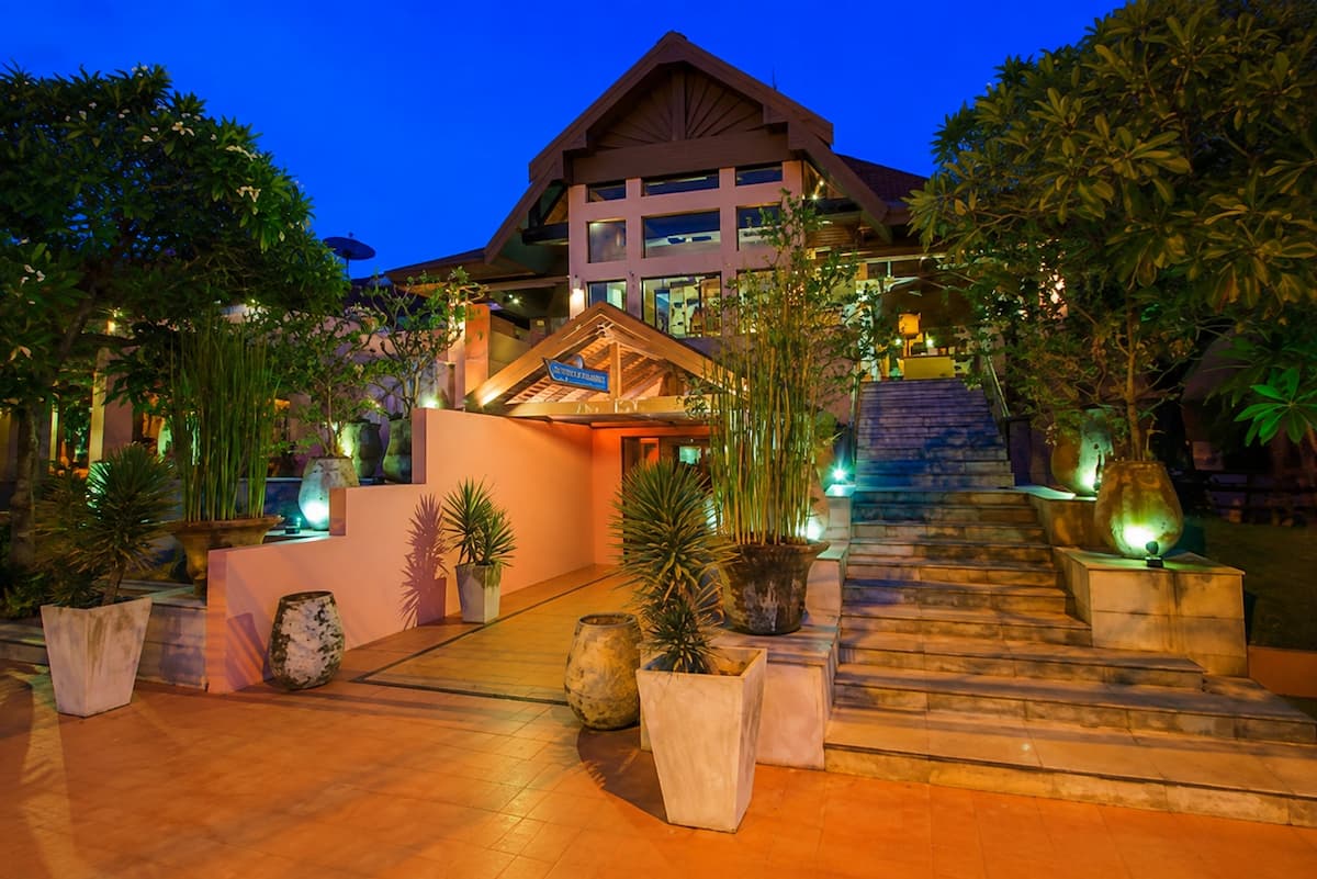 Hotel entrance in Patong for our guide on how to choose the right hotel in Patong