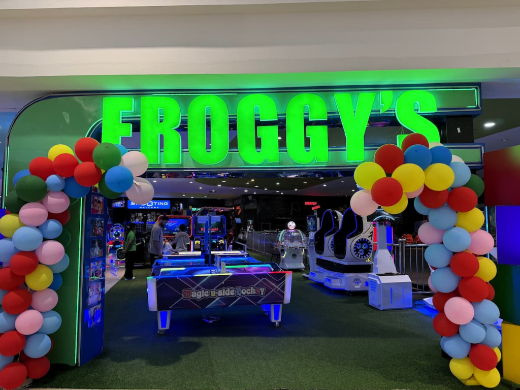 Froggy's Fun Park at Jungceylon, an indoor activity option for families visiting Patong with children